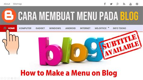 Cara Mengatur Tampilan Blog di Blogger cara membuat blog blogger